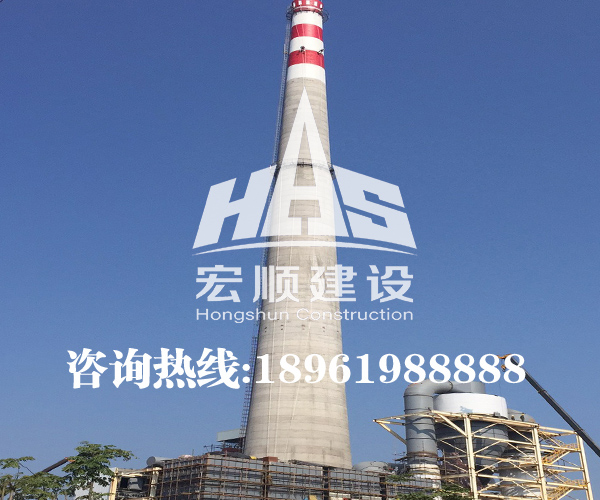 煙囪防腐刷色環(huán)